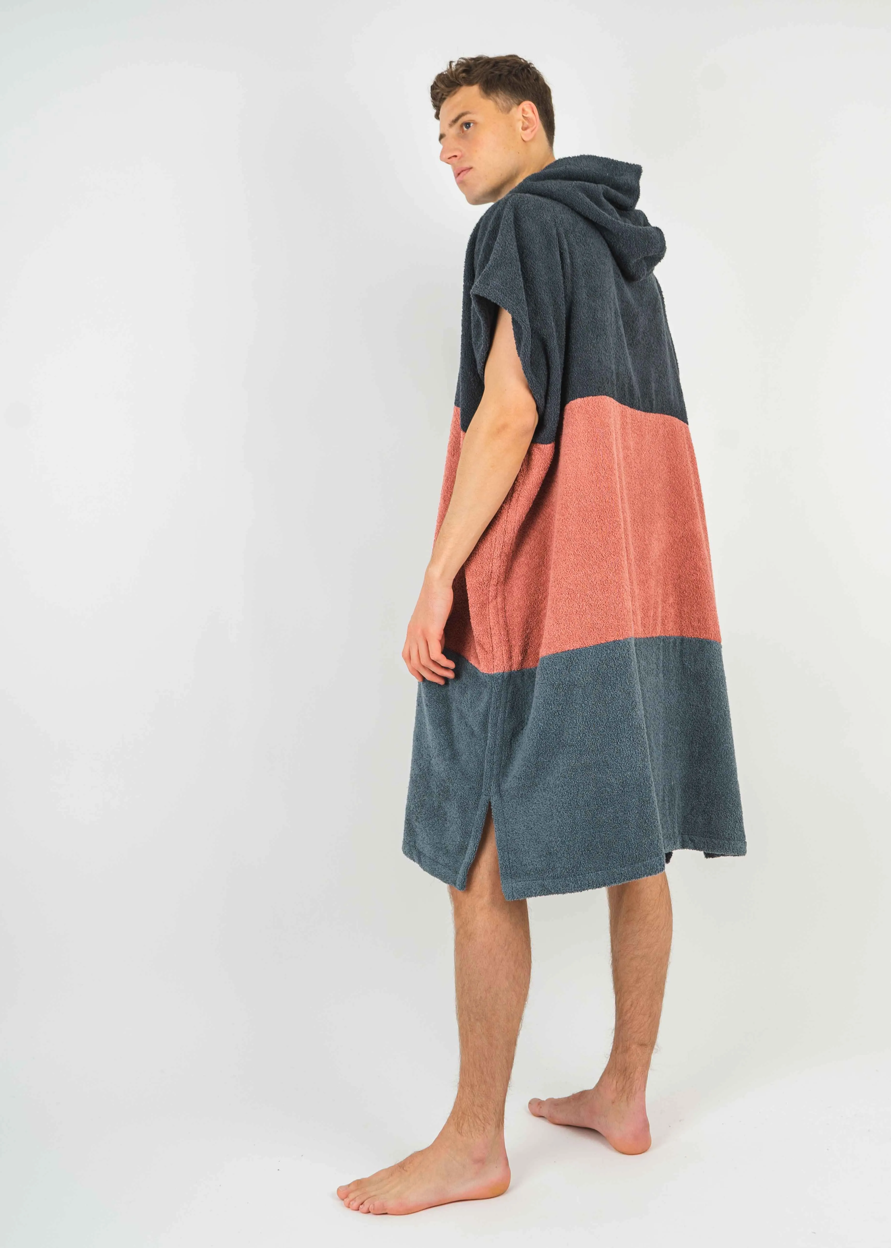 Surf-Poncho TREE Anthracite/Rose/Stormy