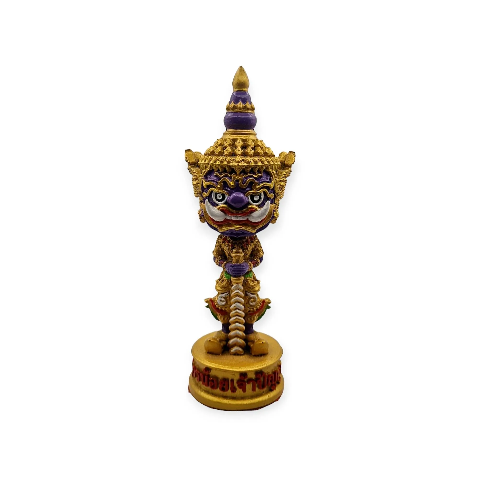 Thai amulet Taowesuwan bucha home worship statue bring wealth protection lucky 5.5 inches tall genuine holy blessed Lp Phat