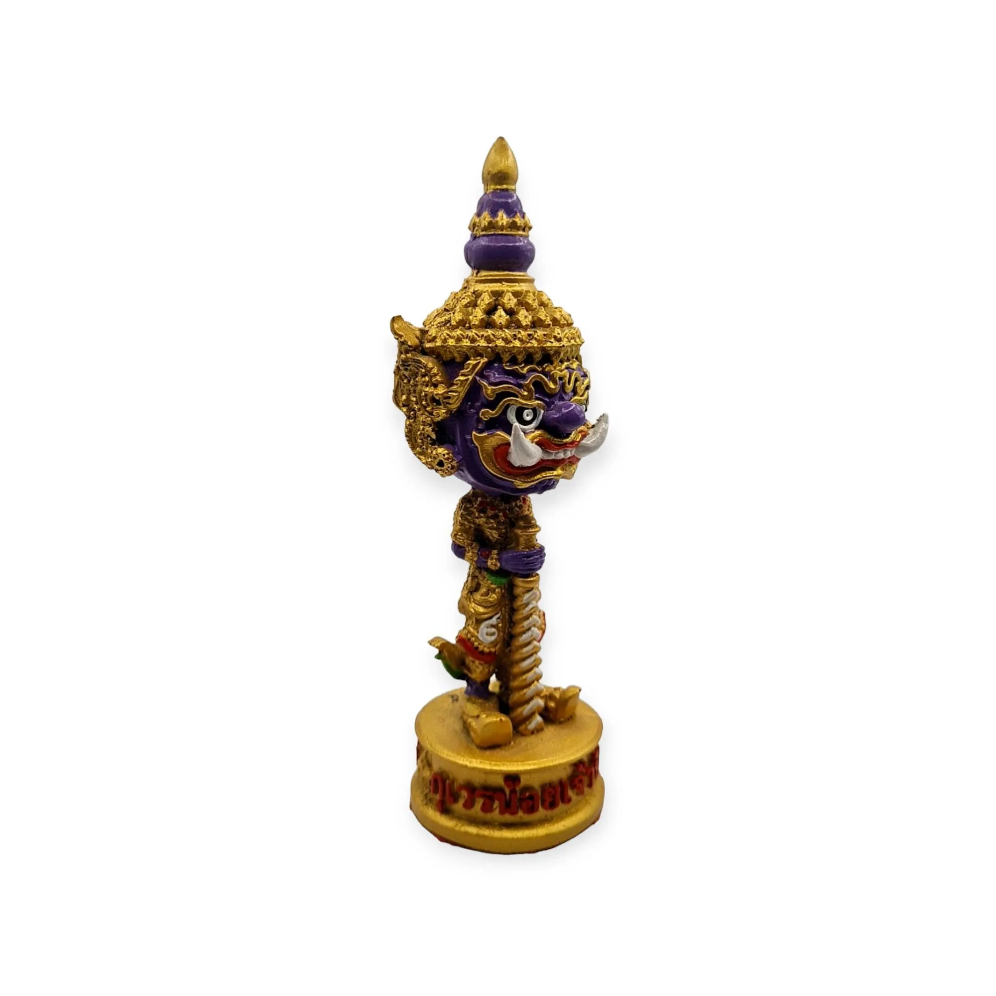 Thai amulet Taowesuwan bucha home worship statue bring wealth protection lucky 5.5 inches tall genuine holy blessed Lp Phat