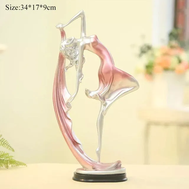 Young Lady Figurine For Desk And Home Décor